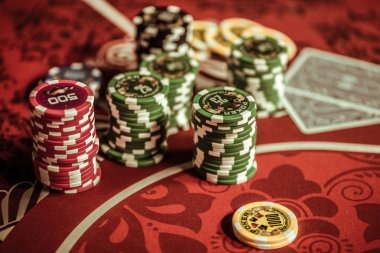 Texas Poker table interface on kokoplay gacor